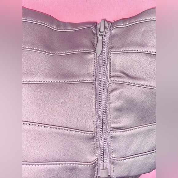 Alexandria w/ Corset House of CB Dress Vienne Lavender Gray Flowy Purple Medium - Picture 11 of 17